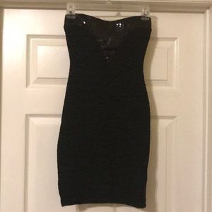 Like new black mini dress